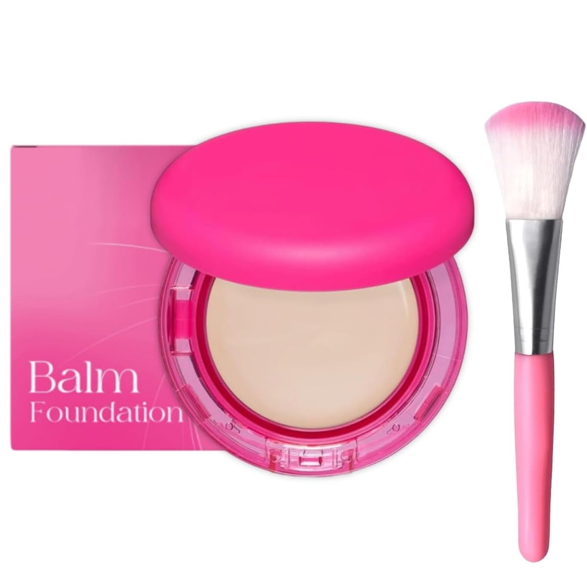 Peptide Bounce Foundation - Peptide Bounce Balm Foundation, For Mature Skin, All Skin Types– Vegan, Natural, Medium Buildable Coverage, Blur Fine Lines, Smooths Texture (Fair-Light)