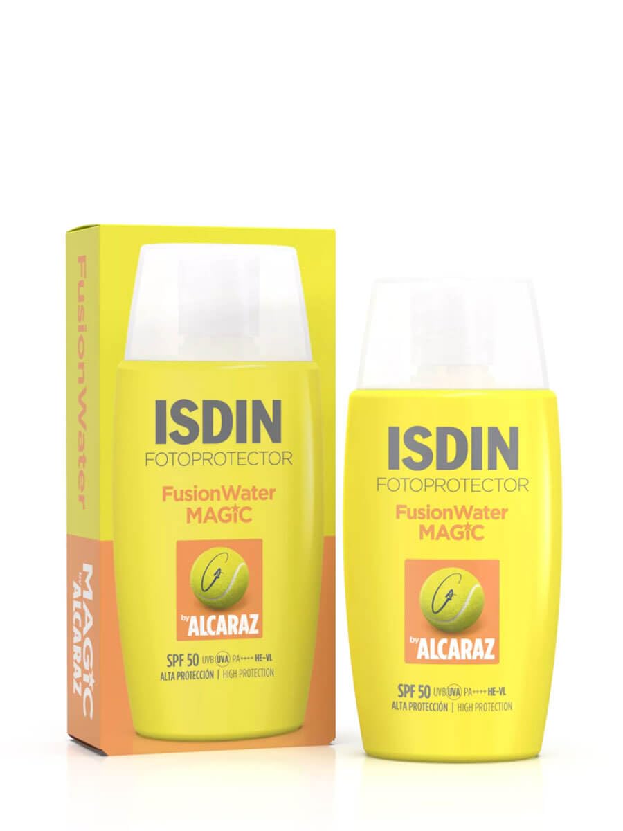 ISDIN Fotoprotector Fusion Water Magic ALCARAZ SPF 50 Sunscreen