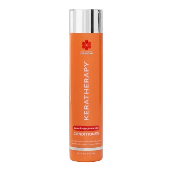 KERATHERAPY Keratin Infused Color Protect Conditioner - Gluten Free Color Protecting Conditioner for Color Treated Hair with Kerabond Technology, Red Raspberry Oil, Omega 3 & 6