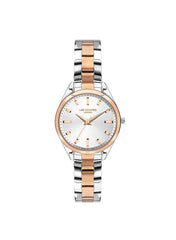 Lee Cooper Women's Quartz Movement Watch, Analog Display and Metal Strap - LC07453.530, Silver