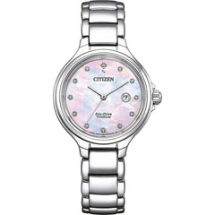Citizen Women's Analogue Eco-Drive Watch with a Titanium Strap