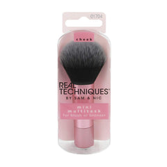 Real Techniques Mini Travel Size Multitask Makeup Brush for Blush Or Bronzer, Versatile, UltraPlush Bristles