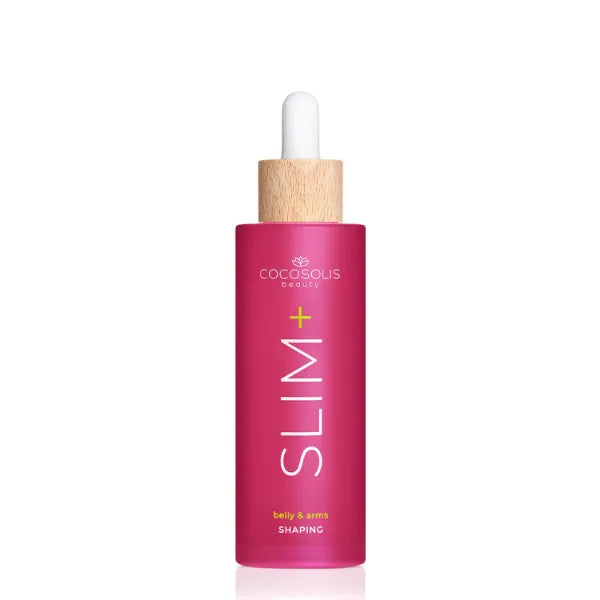 COCOSOLIS SLIM+ Shaping Serum Concentrate Targets fat, sagging skin, and stretch marks, smoothing and firming the skin on the stomach and arms.