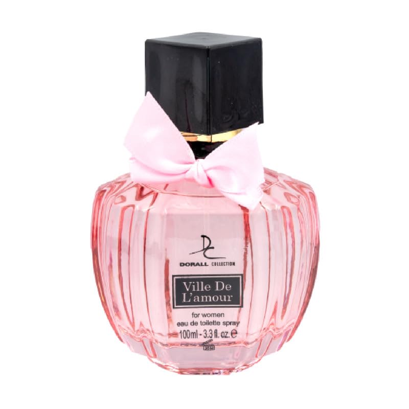 Dorall Collection Ville De L'Amour Eau de Toilette Perfume for Women - 100ml (Pack Of 2), Floral & Fruity Long Lasting Feminine Fragrance, Body Perfume for Women