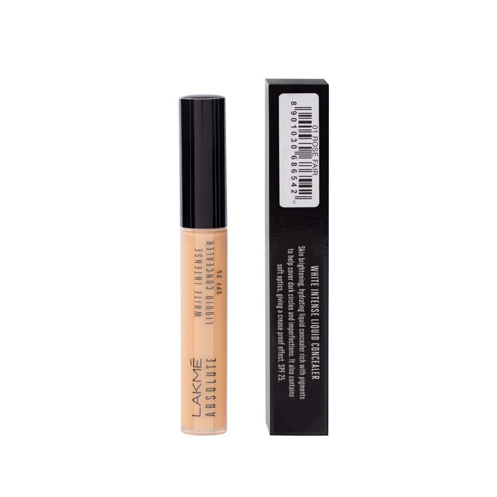 Lakmé Absolute White Intense Liquid Concealer, Rose Fair, 5.4ml