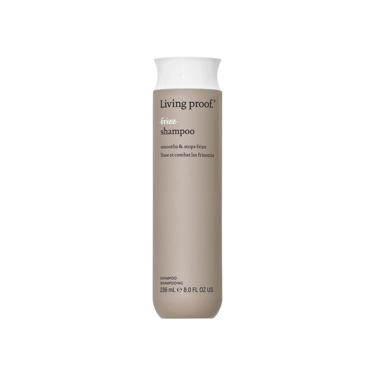Living Proof No Frizz Shampoo Smooths Frizz No Frizz Silicone Free Paraben Free Cruelty Free, Clear