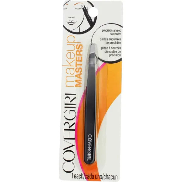 COVERGIRL Makeup Masters Precision Angled Tweezers, 1 Count (packaging may vary)