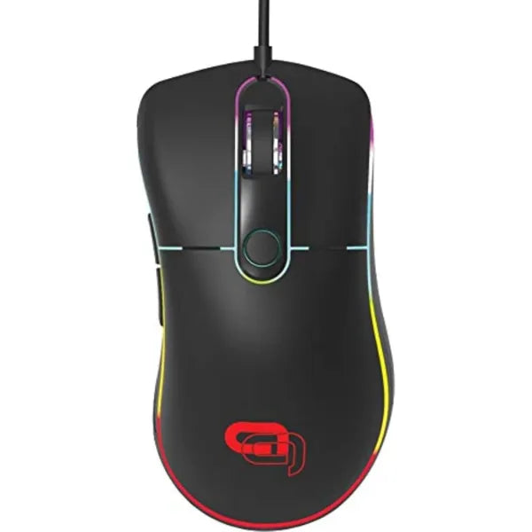 Tzumi Alpha Gaming Warrior Wired Mouse - Black