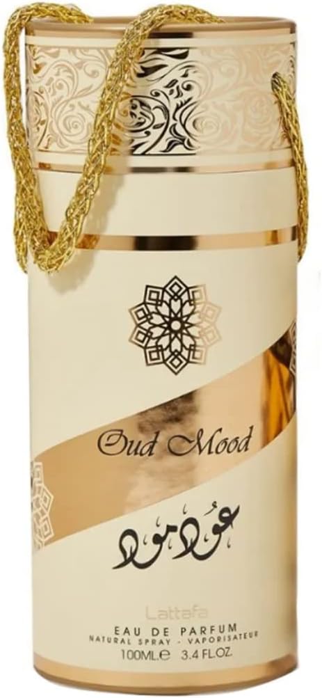 Lattafa Oud Mood - Perfume For And Women - Eau De Parfum, 100 Ml & Parfums Oud Mood For Men 100ml - Eau de Parfum