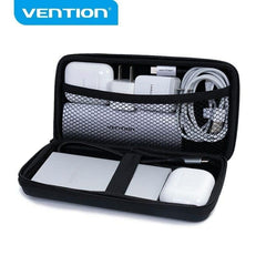 VENTION Portable Travel Storage Case, Power Bank Case, Shockproof Protection, Electronic Accessories Organizer Bag (Extra Large)
