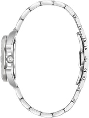 Bulova Marine Star Analogue Watch for Women - ‎Silver