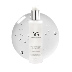 Young Goose Adaptogenic Cleanser, Gentle Facial Cleanser, Soap Free, Paraben Free, Normal to Sensitive Skin - 120ml