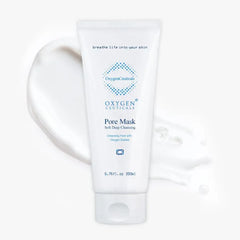 OxygenCeuticals Pore Mask – Deep Cleansing Foaming Face Wash with Stearic Acid, Lavender Oil & Portulaca Extract, Helps Remove Impurities & Oil for Healthy-Looking Skin, 6.7 fl.oz (200ml)