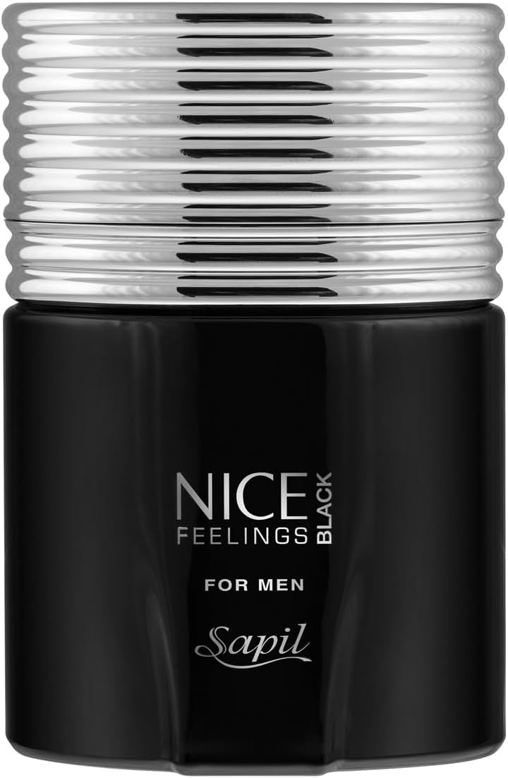 Sapil Nice Feeling Black for Men Eau De Toilette 75ml