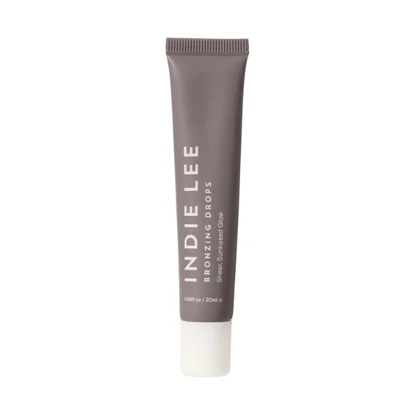 Indie Lee Bronzing Drops for Face & Body - Hydrating Face Makeup for a Sheer Glow - Liquid Bronzer & Highlighter with Niacinamide & Squalane - Universal Shade for All Skin Tones (0.67 Fl oz)