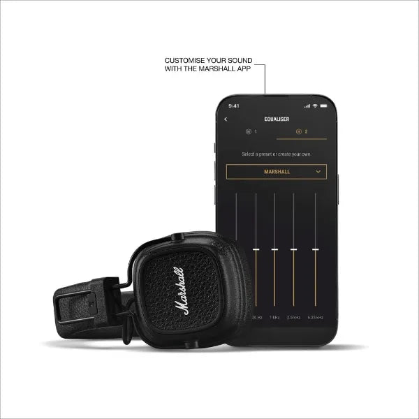 Marshall Major V Wireless On-Ear Headphone (1006832) - Black