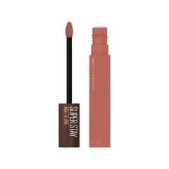Maybelline SuperStay Matte Ink Liquid Lipstick, Long-lasting Matte Finish Liquid Lip Makeup, Coffee Edition, Highly Pigmented Colour, Hazelnut Hypnotizer, 5ml