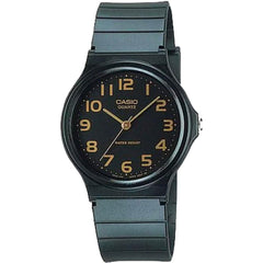 Casio Unisex-Adult Quartz Black/Black Gold