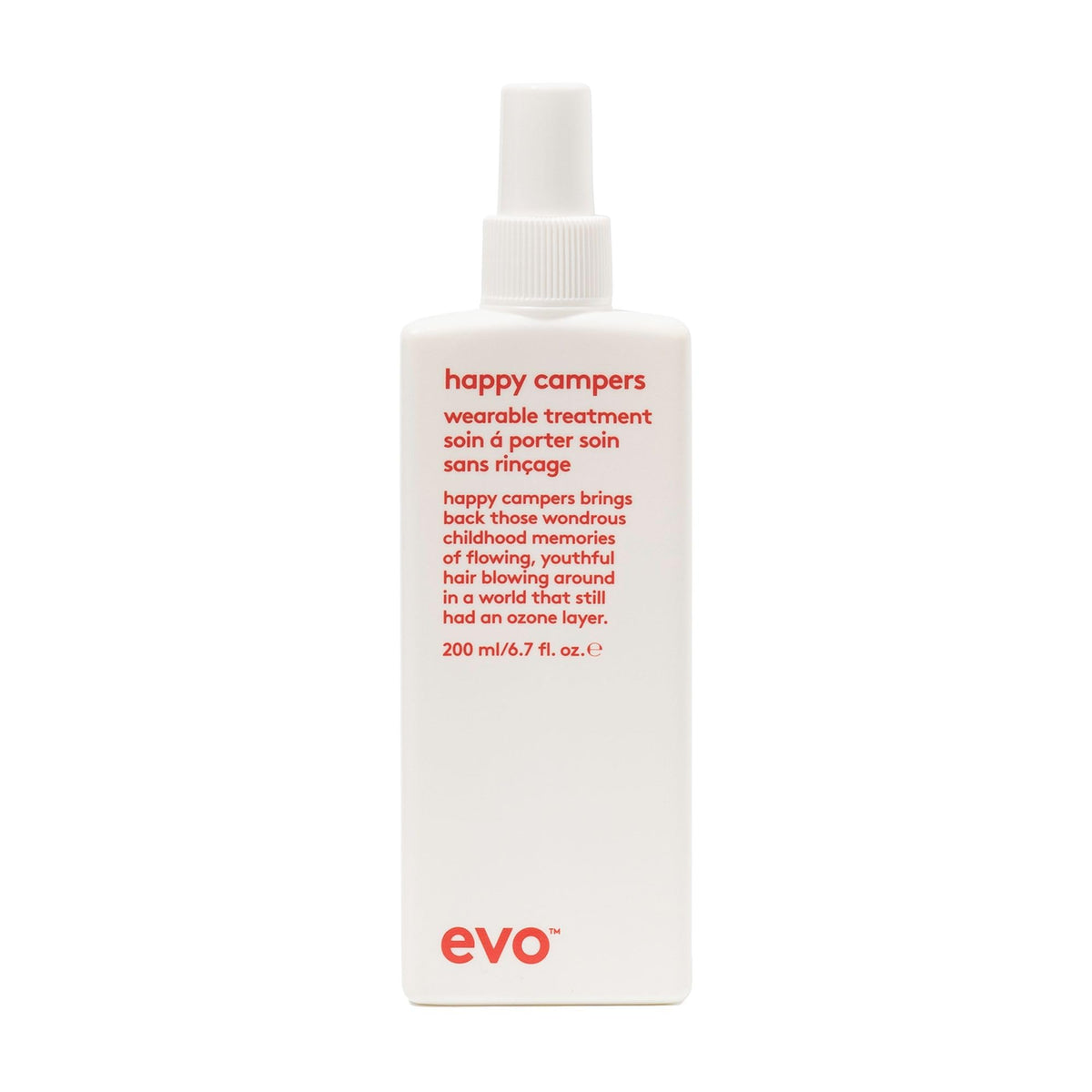 EVO Happy Campers Wearable Treatment, Lightweight Daily Leave-in Treatment and Styler - 200ml