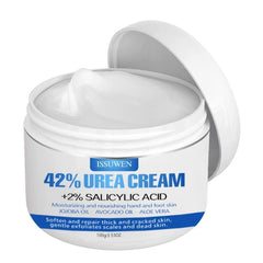 KANZA - 42% Urea Cream for Cracked Foot with 2% Salicylic Acid| Callus Remover Hand Cream, Foot Cream For Dry Cracked Feet, Hands, Heels, Elbows, Nails, Knees | For Both Men And Women | 100g