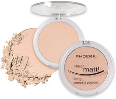 NLLNT Pressed Powder Foundation, Long-lasting Waterproof Concealer, Hydrating Powder Face Makeup