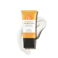 Neutriherbs Sunscreen Tinted SPF 50 Face & Body PA++++ Sunblock Lotion, Broad Spectrum, Vitamin E & C Face Sunscreen 50g / 1.7 Oz