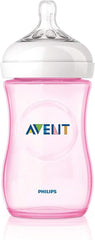 AVENT Philips Natural Response 3.0 Pink Feeding Bottle 260ml SCY903/11