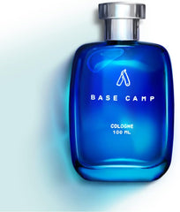 Ustraa Base Camp Cologne - 100 ml - Perfume for Men | Cool, Crisp Fragrance of the Mountains | Long-lasting | Zingy, Aquatic Notes with Fresh Masculine Fragrance