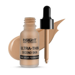 Insight Cosmetics Ultra-Thin Second Skin Long Wear Foundation, 20ml (04-WARM BEIGE)