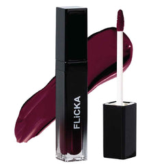 FLiCKA Set and Attack Liquid Matte Lipstick For Women| Transfer Proof, Smudge Proof, Non-Sticky, Creamy Lightweight Lipstick For Women, 12 Awesome Blossom, 7ml