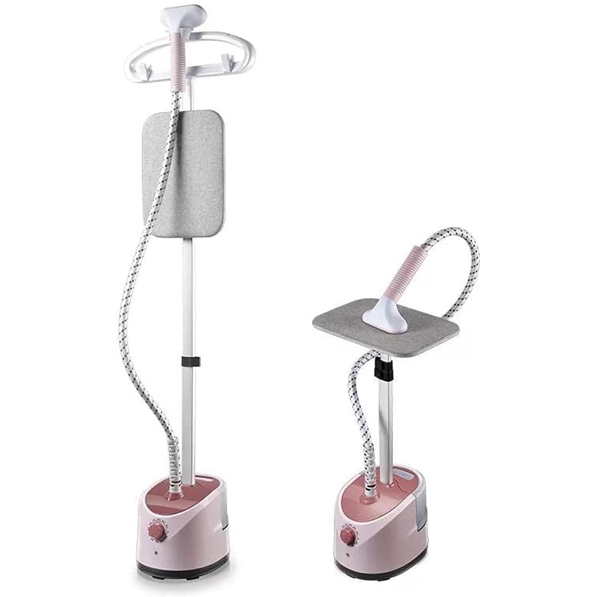 FGOGO Garment Steamer for Clothes,2000W Standing Steamer With Height Adjustable Ironing Board and Garment Hanger, 35 Second Fast Heating Time,1.8L Water Box,Professional for Home and Business Use