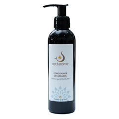 Nectarome Rosemary and Shea Butter Conditioner – Deep Moisturizing, Detangling & Strengthening Hair Care for Dry, Curly, Frizzy & Damaged Hair – Hydration & Scalp Nourishment, 200ml