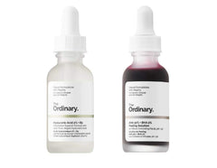 The Ordinary AHA 30% + BHA 2% Peeling Solution and Hyaluronic Acid 2% with B5