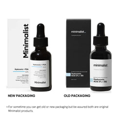 Minimalist 2% Hyaluronic Acid Serum for Intense Hydration, Glow & Fines Lines | 30 ml | Daily Hydrating Face Serum For Dry, Normal & Oily Skin
