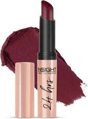 Insight Cosmetics 24 Hrs Non Transfer Matte Lipstick |Matte Finish |Lightweight Lipstick |Transferproof For 24Hrs |Nourishes Lips & Great For Daily Use |Highly Pigmented Smudge-proof Lipstick |