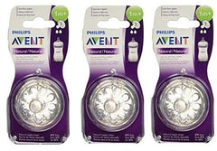 Philips Avent Natural Slow Flow - 6 Pack
