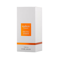 Hamidi Alcohol Free Perfumes for Men Maison Luxe Exotic Amber Eau De Parfum 110ml Fragrance