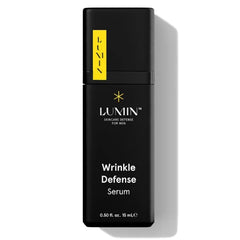 Lumin Wrinkle Defense Serum for Men – Vitamin C & Hyaluronic Acid Face Serum, Lightweight Hydrating Skincare for Smoother-Looking Skin & More Even Appearance, 15 mL