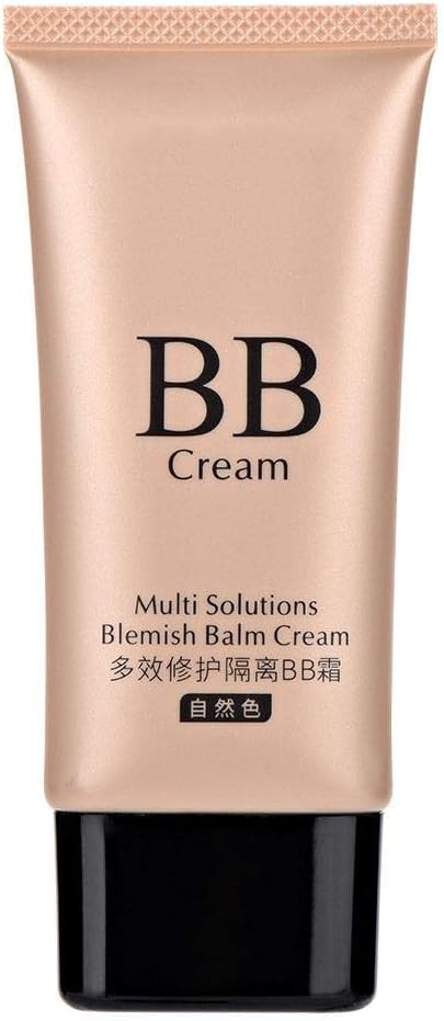 FRIDNL 3 Colors Smooth BB Cream Makeup Base Face Liquid Foundation, Concealer Whitening Moisturizer Oil-control Waterproof Liquid Foundation(Natural)