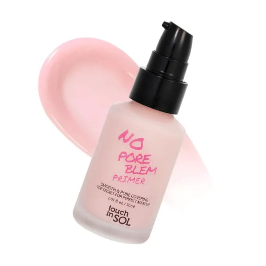 Touch In Sol Face Primer Collection | Pore Minimizing, Mattifying & Color Correcting Korean Makeup Primer | 30ml