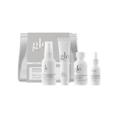 Glo Skin Beauty Clarify + Balance Skincare Set – Complete Routine for Breakout-Prone Skin with Cleanser, Moisturizer & Exfoliating Treatments