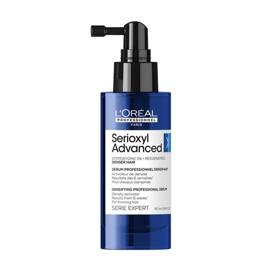 L’Oréal Professionnel | Serioxyl Advanced Serum | Enriched with Stemoxydine 5% and Reservatol | For Hair Growth | SERIE EXPERT | 90ml