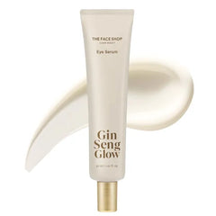 The Face Shop Ginseng Glow Eye Serum - Reduces Visible Dark Circles & Wrinkles, with Korean Ginseng, Retinol, Anti Aging, Korean Skincare, 30ml / 1.01 fl. Ozs