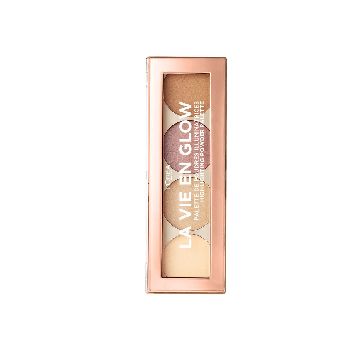 L'Oreal Paris La Vie En Glow Highlighting Powder Palette for Warm Glowing
