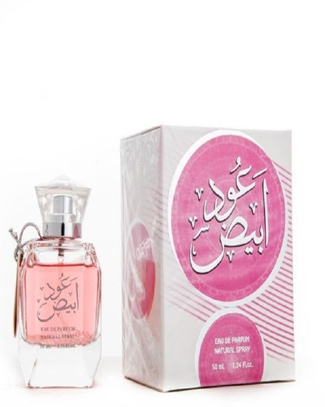 Ard Al Zaffran oud abayat eau de perfume 50ml by ara white oud WITH FREE 5ML AMBERS IS GRES PERFUME