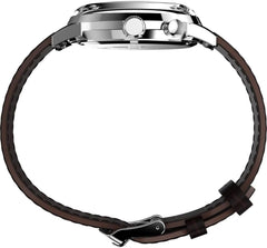 Timex Men's Multi Dial Quartz Watch with Leather Strap TW2W51100