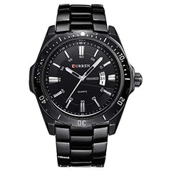 Curren Casual Watch For Men Analog Stainless Steel - 8110