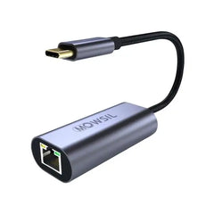 Mowsil USB-C to RJ45 Lan Gigabit Adapter