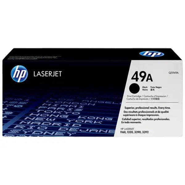 HP 49A Original LaserJet Toner Cartridge (Q5949A) - Black