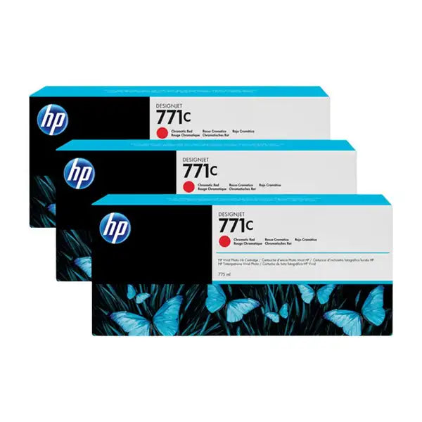 HP 771C 775-ml (3-pack) DesignJet Ink Cartridges